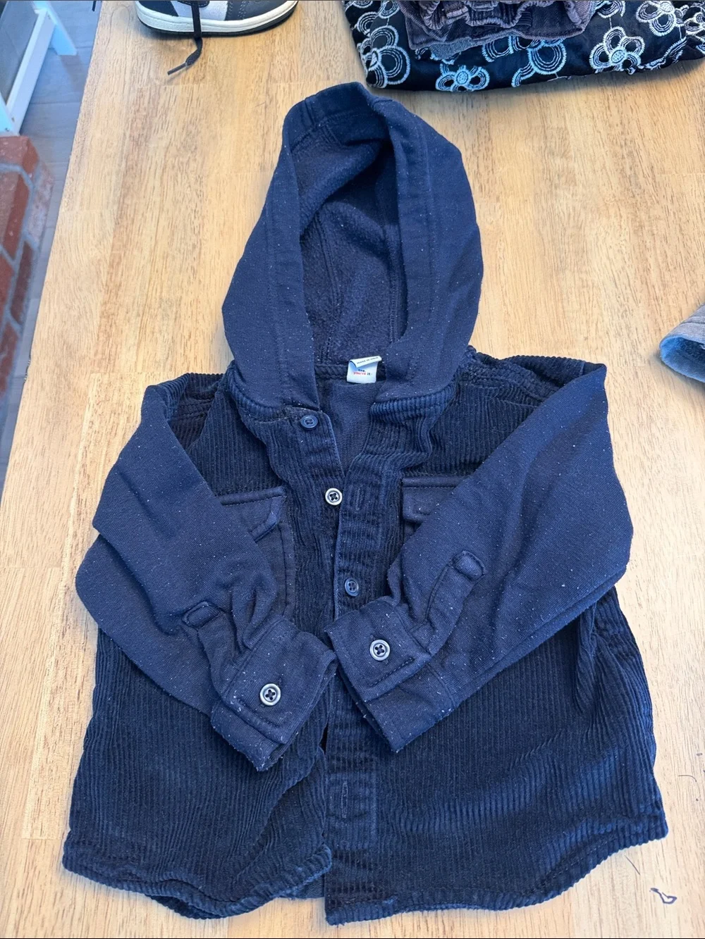 Old Navy Boys Button-Downs - Navy, Gray, Orange, Cream, Plaid